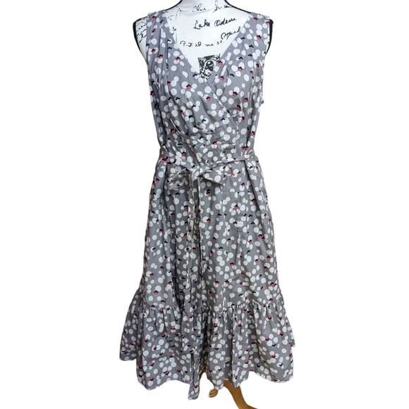eshakti Dresses & Skirts - eShakti Gray Cotton Sundress Size 2X
